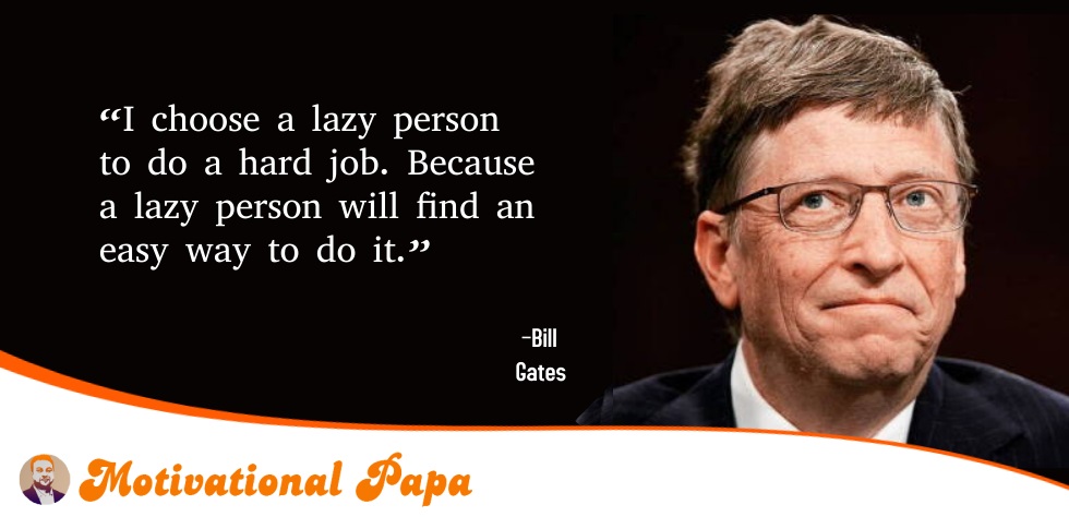 Bill Gates Best Quote | motivationalpapa