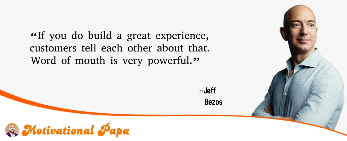 Best Motivational quotes by Jeff Bezos | motivationalpapa