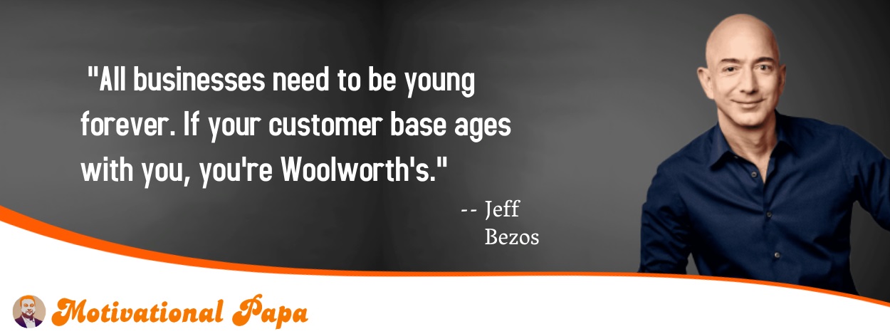 Best Motivational quotes by Jeff bezos | motivationalpapa