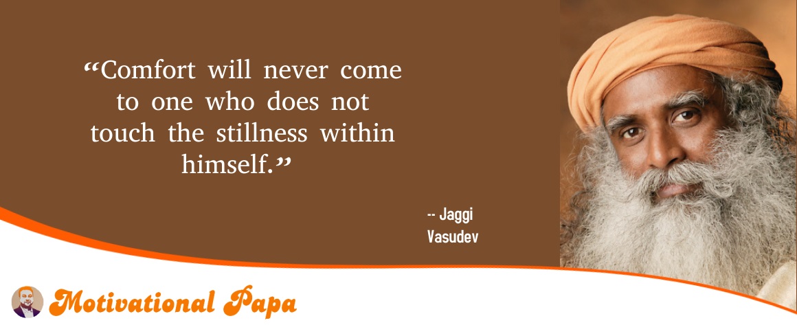 Best Motivational quotes by Jaggi vasudev | motivationalpapa