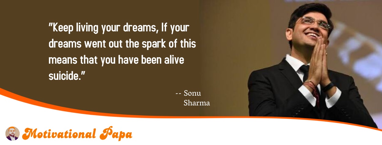 Best Motivational quotes by Sonu Sharma | motivationalpapa